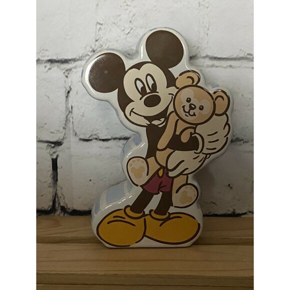 Disney Mickey Mouse & Duffy Bear Ceramic Coin Bank - Picture 2 of 6